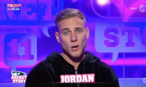 Jordan - "Secret Story 11", jeudi 12 octobre 2017, NT1