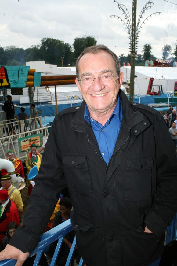 Jean-Pierre Pernaut - Inauguration de la Fête des Loges 2017 à Saint-Germain-en-Laye. Le 1er juillet 2017