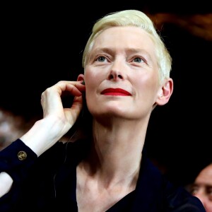 Tilda Swinton - Cérémonie d'ouverture du Festival Lumière 2017 au cours de laquelle Eddy Mitchell a reçu un hommage à Lyon, le 14 Octobre 2017 © Dominique Jacovides/Bestimage