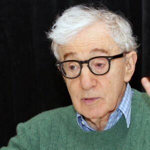 Woody Allen présent "Wonder Wheel" au Ritz Carlton Central Park South Hotel à New York, le 14 octobre 2017.