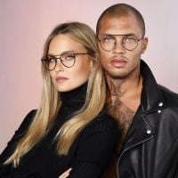 Jeremy Meeks : Sérieux face à Bar Refaeli, coquin avec sa petite amie