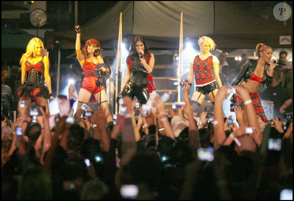 Les Pussycat Dolls en concert à Los Angeles en septembre 2008