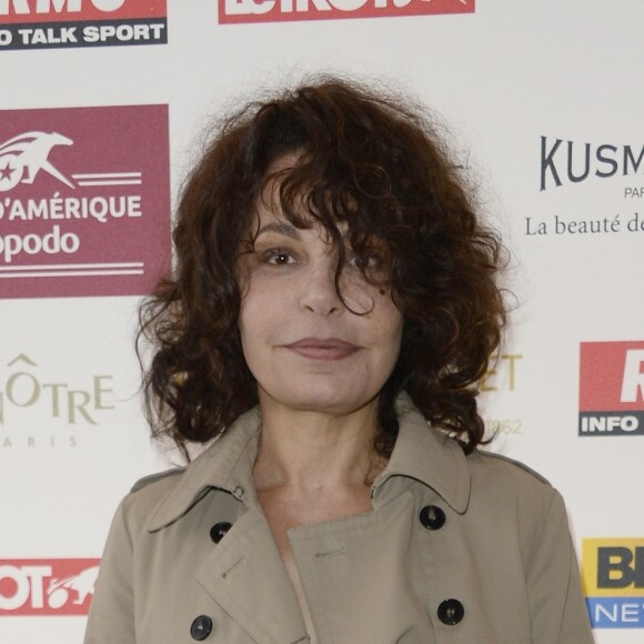 Isabelle Mergault - La 95ème édition du Prix d'Amérique Opodo à l'Hippodrome de Paris-Vincennes, le 31 janvier 2016. © Guirec Coadic/Bestimage