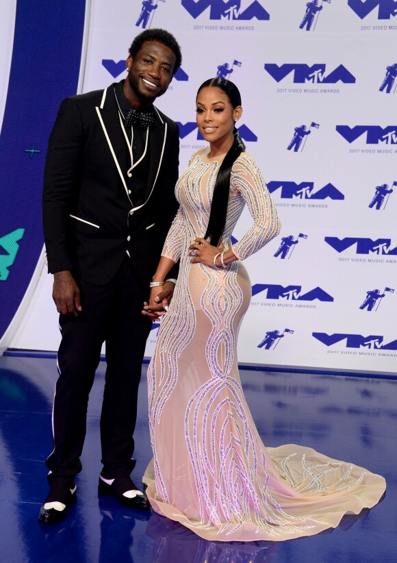 Keyshia Ka'Oir et Gucci Mane aux MTV Video Music Awards 2017 à Inglewood, Californie, le 27 août 2017.