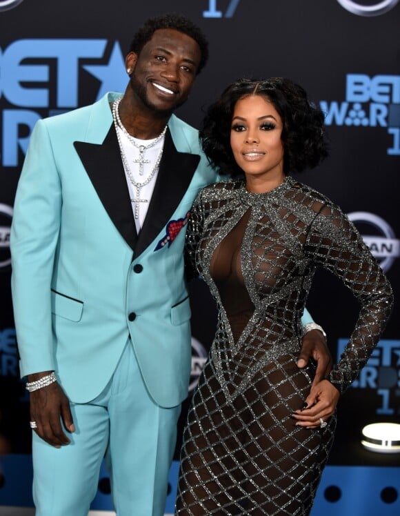 Gucci Mane et Keyshia Ka'Oir aux BET Awards 2017 à Los Angeles, le 25 juin 2017.