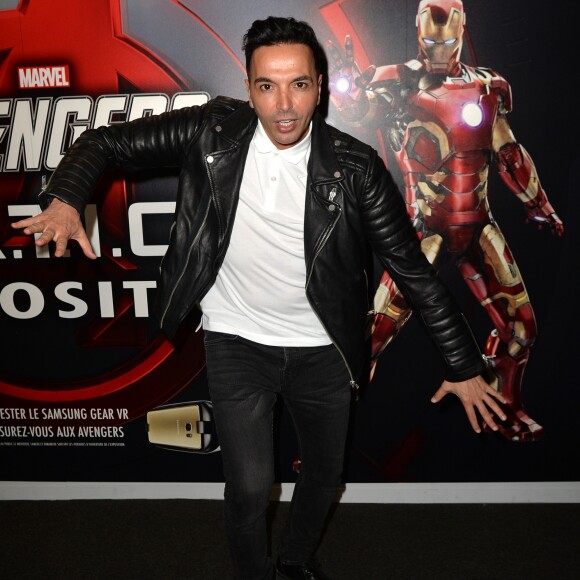 Kamel Ouali - Vernissage de l'exposition"Marvel Avengers S.T.A.T.I.O.N." à La Défense le 3 mai 2016. © Veeren/Bestimage