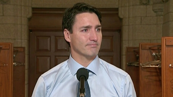Justin Trudeau en larmes pour la mort du rockeur Gord Downie, son ami