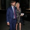 Le footballeur Andrea Pirlo et sa compagne Valentina Baldini - Soirée d'ouverture du nouveau magasin Intimissimi à New York, le 18 octobre 2017.