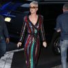 Katy Perry arrivant à l'émission "Good Morning America" à New York le 4 octobre 2017.