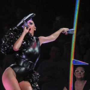 Katy Perry en concert au Bell Center Arena, dans le cadre de sa tournée "Witness Tour", à Montréal, le 20 septembre 2017.