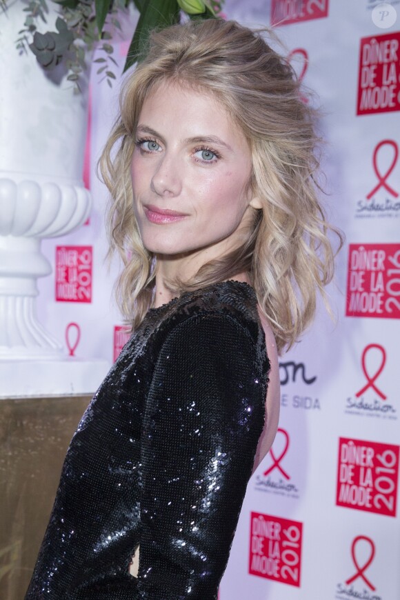 Mélanie Laurent - Dîner de la mode 2016 pour le Sidaction au pavillon d'Armenonville à Paris, le 28 janvier 2016. © Olivier Borde/Bestimage