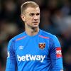 Joe Hart, gardien de West Ham, lors d'un match de Premier League le 20 octobre 2017.