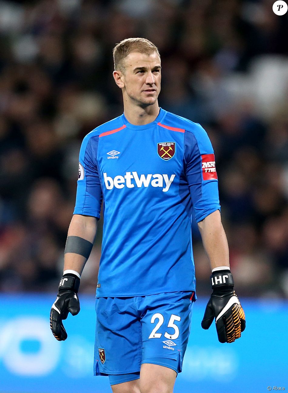 Joe Hart, gardien de West Ham, lors d'un match de Premier League le 20