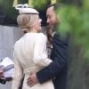 James Middleton et Donna Air au mariage de Pippa Middleton et James Matthews à Englefield dans le Berkshire le 20 mai 2017.