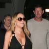 Exclusif - Mariah Carey et James Packer quittent le restaurant Craig's à West Hollywood le 7 août 2016. © CPA /Bestimage