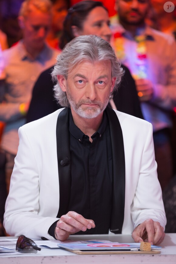 Exclusif - Gilles Verdez lors de la 1000ème de l'émission "Touche pas à mon poste" (TPMP) en prime time sur C8 à Boulogne-Billancourt le 27 avril 2017.