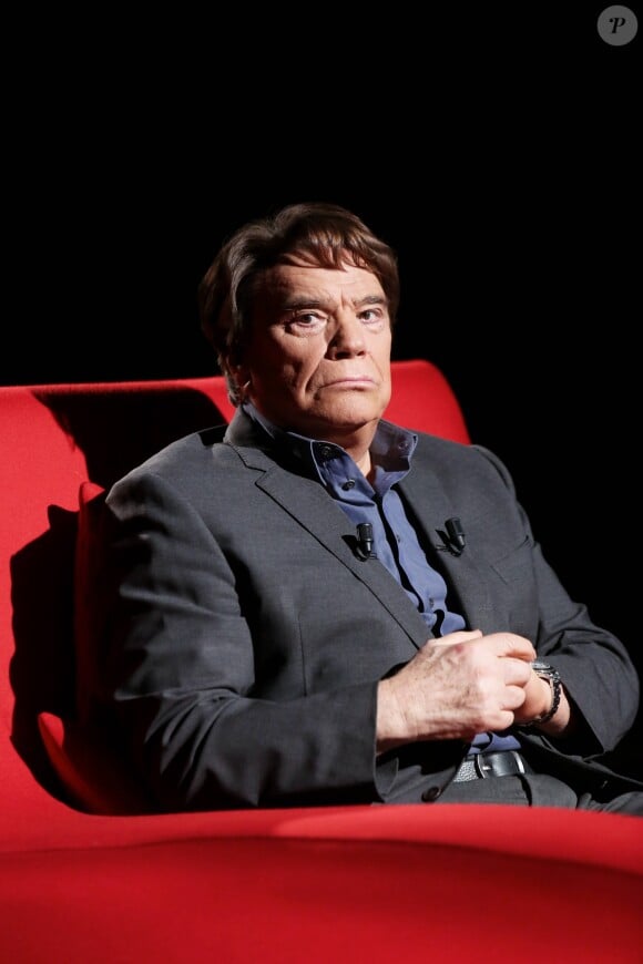 Exclusif - Bernard Tapie dans Le Divan de Marc-Olivier Fogiel, février 2017 © Dominique Jacovides / Bestimage