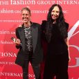 Isabel Marant et Inez van Lamsveerde - 34e gala "Night of Stars'' à New York City, New York, Etats-Unis, le 26 octobre 2017. © Sonia Moskowitz/Globe Photos/Zuma Press/Bestimage