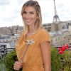 Alexandra Rosenfeld - Conférence de presse de l'association "Les bonnes fées" à Paris avec le comité Miss France à Paris le 03 septembre 2015.