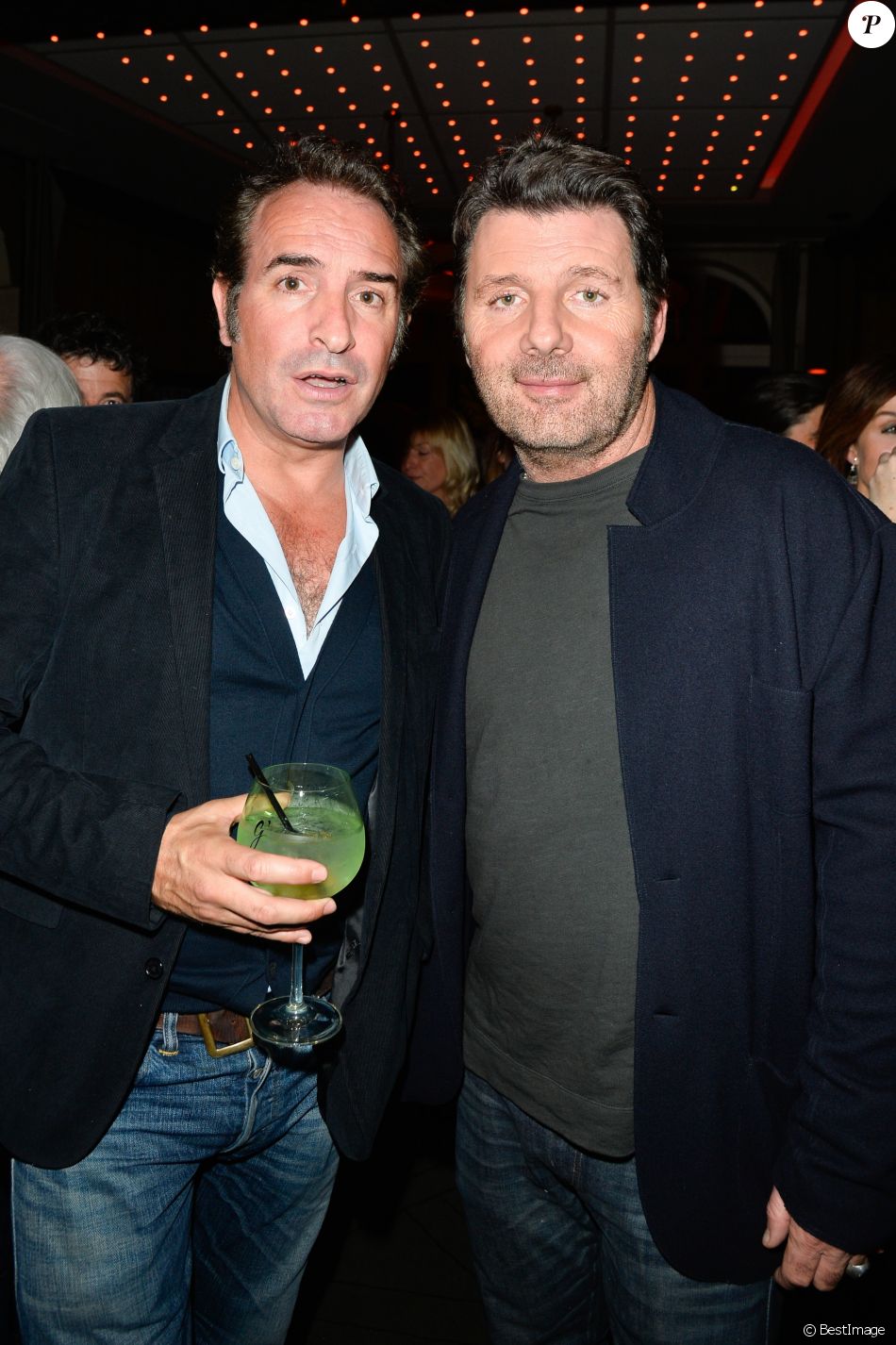 Philippe Lellouche Est Il Le Fils De Claude Lelouch Semi-exclusif - Jean Dujardin et Philippe Lellouche - Le réalisateur  français C. Lelouch célèbre ses 80 ans au restaurant Victoria à Paris,  France, le 30 octobr - Purepeople