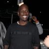 Tyrese Gibson sort du club "The Nice Guy" à West Hollywood le 5 aout 2016.