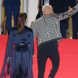 Le chanteur français M. Pokora (Matt Pokora) et sa compagne la chanteuse américaine Christina Milian lors des NRJ Music Awards 2017 à Cannes le 4 novembre 2017