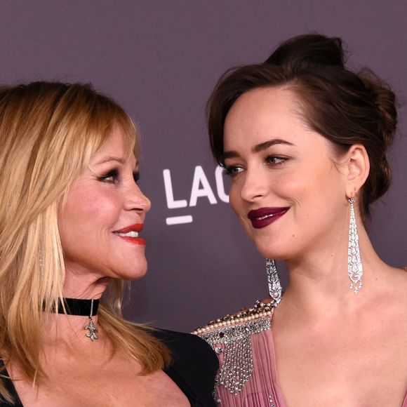 Melanie Griffith et Dakota Johnson - Gala "Art + Film" organisé par le musée LACMA. Los Angeles, le 4 novembre 2017.