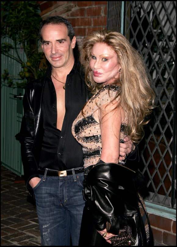 Jocelyn Wildenstein et Lloyd Klein à Los Angeles, le 14 novembre 2006