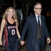 Blake lively et son mari Ryan Reynolds sortent main dans la main de la projection du film 'All I See is You' à New York, le 16 octobre 2017