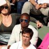 Lindsey Vonn et son compagnon Kenan Smith dans les tribunes lors des internationaux de France de Roland Garros à Paris, le 9 juin 2017. © Dominique Jacovides - Cyril Moreau/ Bestimage