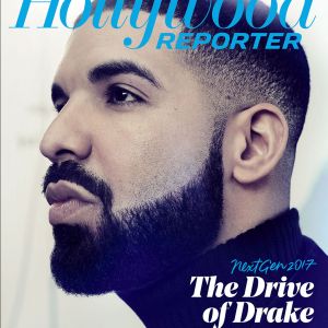 Drake en couverture du magazine "The Hollywood Reporter". Photo par Ruven Afanador.