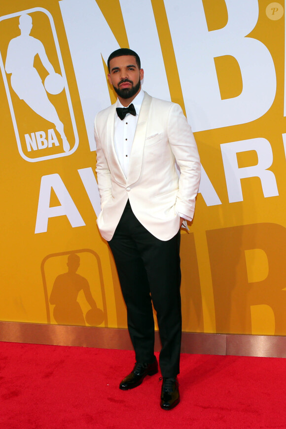 Drake aux NBA Awards 2017 à New York. Le 26 juin 2017.