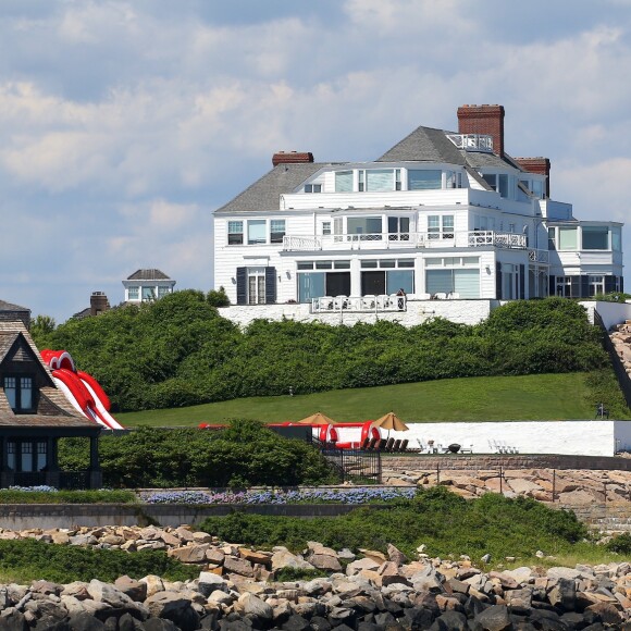 Illustration de la maison de Taylor Swift à Rhodes Island aux États-Unis, le 4 juillet 2017