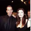 Christian Vadim et Chiara Mastroianni au Festival de Cannes pour la montée des marches du film Le Temps retrouvé en 1999