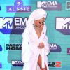Rita Ora sur le tapis rouge des MTV Europe Music Awards 2017 au SSE Arena, Londres, le 12 novembre 2017.