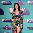 Lana del Rey sur le tapis rouge des MTV Europe Music Awards 2017 au SSE Arena, Londres, le 12 novembre 2017.