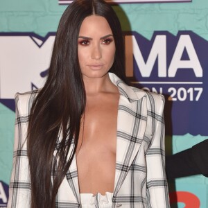 Demi Lovato à la soirée MTV Europe Music Awards au Arena Wembley à Londres, le 12 novembre 2017 © CPA/Bestimage