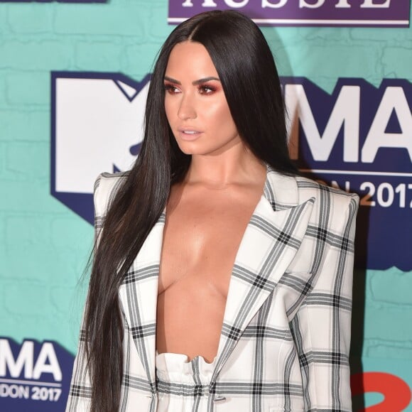 Demi Lovato à la soirée MTV Europe Music Awards au Arena Wembley à Londres, le 12 novembre 2017 © CPA/Bestimage