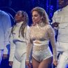 Lady Gaga en concert au Rogers Arena à Vancouver à l'occasion de sa tournée mondiale "Joanne", le 1er août 2017.