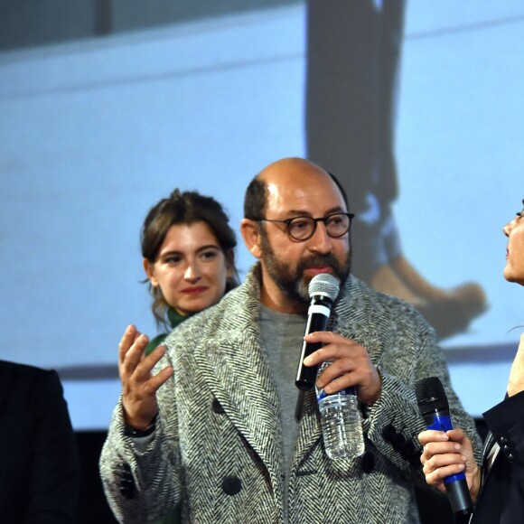 Exclusif - Michaël Youn, Oriane Deschamps (la fille de M. Laroque), Kad Merad, Michèle Laroque et Gérard Darmon - Présentation du film de M. Laroque "Brillantissime" en avant-première à Nice aux Pathé Cinémas, le 10 novembre 2017. © Bruno Bebert/Bestimage