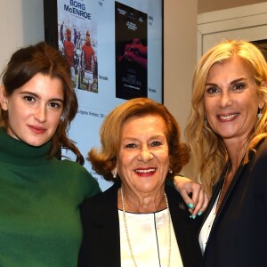 Exclusif - Doina Trandabur avec sa fille Michèle Laroque et sa petite fille Oriane Deschamps (la fille de M. Laroque) - Présentation du film de M. Laroque "Brillantissime" en avant-première à Nice aux Pathé Cinémas, le 10 novembre 2017. © Bruno Bebert/Bestimage