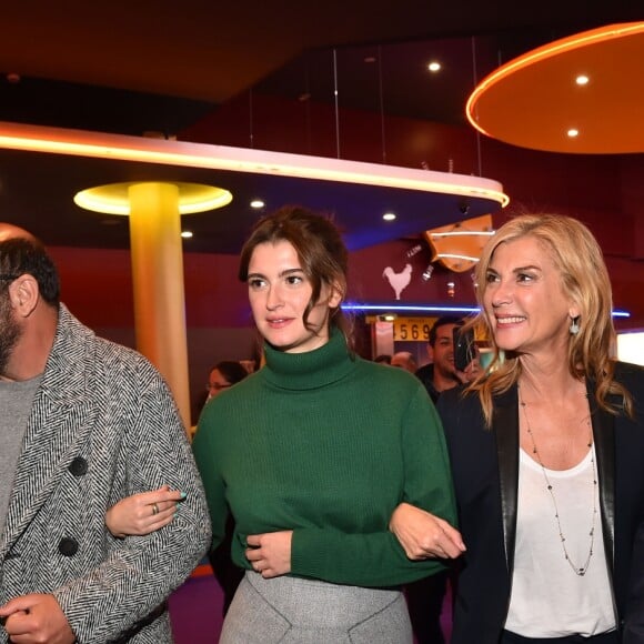 Exclusif - Michaël Youn, Kad Merad, Oriane Deschamps (la fille de M. Laroque), Michèle Laroque et Gérard Darmon - Présentation du film de M. Laroque "Brillantissime" en avant-première à Nice aux Pathé Cinémas, le 10 novembre 2017. © Bruno Bebert/Bestimage No web/No blog pour Belgique/Suisse10/11/2017 - Nice