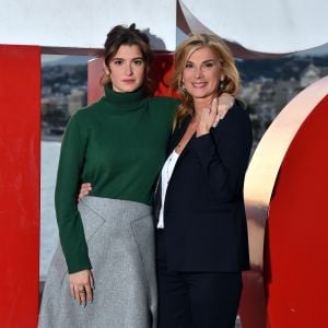 Semi- Exclusif - Michèle Laroque et sa fille Oriane Deschamps - Présentation du film de Michèle Laroque "Brillantissime" en avant-première à Nice aux Pathé Cinémas, le 10 novembre 2017. © Bruno Bebert/Bestimage