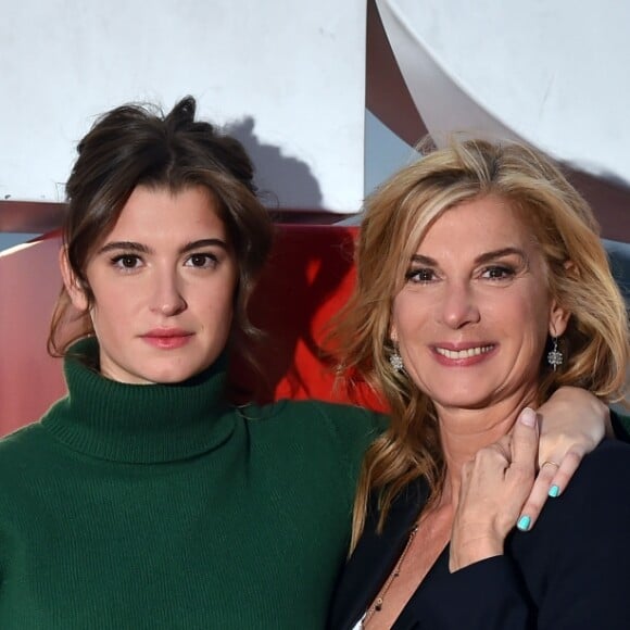 Semi- Exclusif - Michèle Laroque et sa fille Oriane Deschamps - Présentation du film de Michèle Laroque "Brillantissime" en avant-première à Nice aux Pathé Cinémas, le 10 novembre 2017. © Bruno Bebert/Bestimage