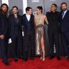 Jason Momoa, Henri Cavill, Ezra Miller, Gal Gadot, Ray Fisher, Ben Affleck à la première de 'Justice League' au théâtre Dolby à Hollywood, le 13 novembre 2017 © Chris Delmas/Bestimage