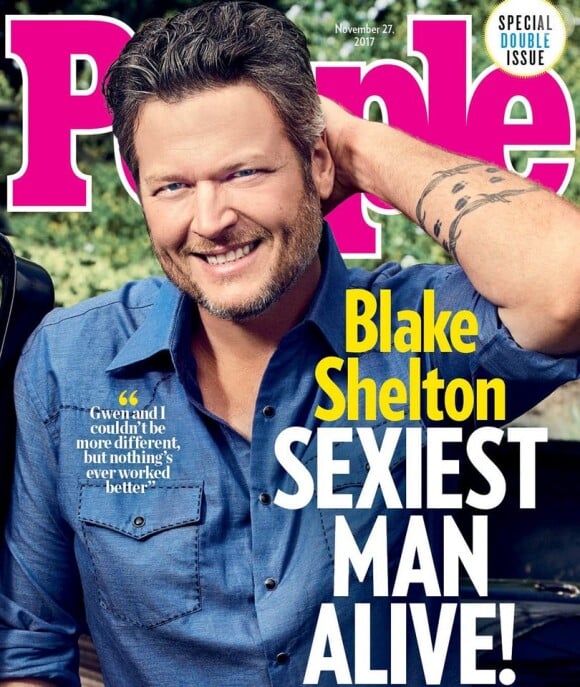 Blake Shelton est l'homme le plus sexy de 2017
