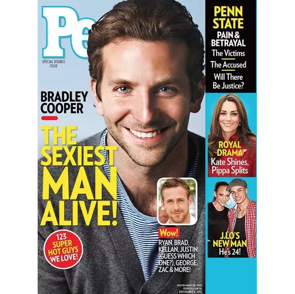 Bradley Cooper est l'homme le plus sexy de 2011