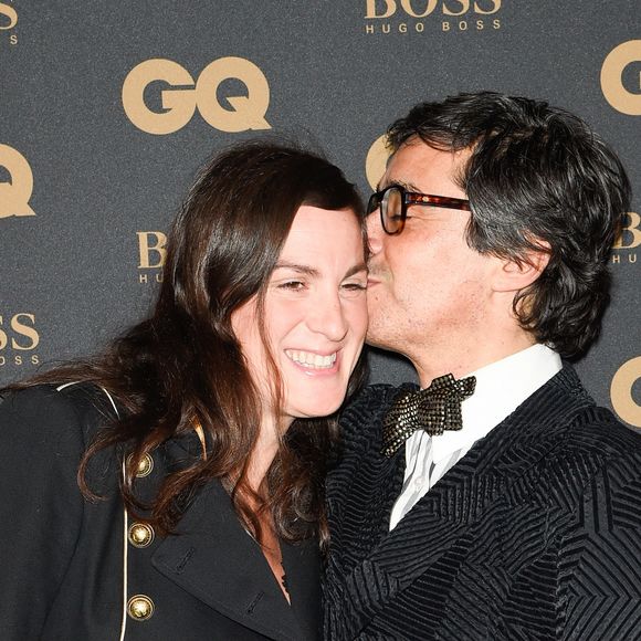 Ariel Wizman et sa femme Osnath Assayag lors de la soirée de la 8ème édition des GQ Hommes de l'Année 2017 au Trianon à Paris, France, le 15 novembre 2017. © Coadic Guirec/Bestimage