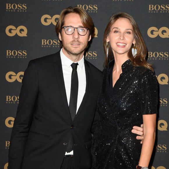 Ophélie Meunier et son compagnon Mathieu Vergne lors de la soirée de la 8ème édition des GQ Hommes de l'Année 2017 au Trianon à Paris, France, le 15 novembre 2017. © Coadic Guirec/Bestimage