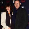 Eve Mavrakis et son mari Ewan McGregor au "2017 FX Network Upfronts" à New York, le 6 avril 2017.  Celebrities at the "2017 FX Network Upfronts" in New York. April 6th, 2017.06/04/2017 - New York